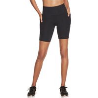 skechers pantalon pirata go walk high waisted walk short para mujer