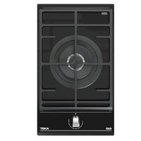 teka gzc 31330 xb placa de gas modular 2 zonas 30cm negra