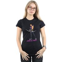 marvel camiseta manga larga locked on target para mujer