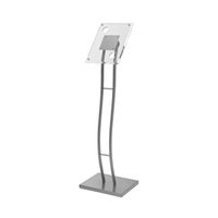 deflecto curve floor standing signinformation holder a4 2045a4