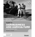 agribusiness and agriculture teachers book