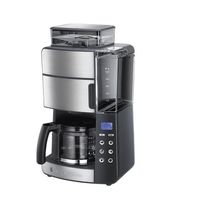 russell hobbs grind and brew glass carafe cafetera automatica combinada 125l