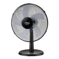 ufesa malmo ventilador de sobremesa 50w 40cm negro