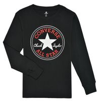 converse camiseta manga larga chuck patch long sleeve tee para nino