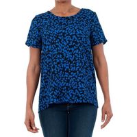 vero moda camiseta 10199847 vmhenna fifi ss top sb2 strong blueleise para mujer