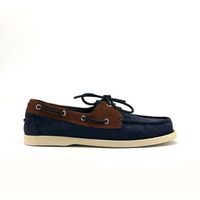 duca di morrone nauticos santiago - suede bluebrown para hombre