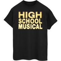 disney camiseta manga larga high school musical the musical lights para mujer