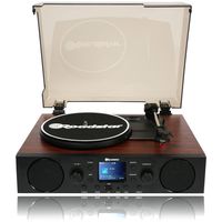 roadstar ttr-8850edbt tocadiscos bluetoothusbauxsd madera