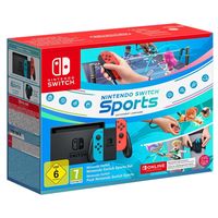 nintendo switch  nintendo switch sports  cinta de la pierna  12 meses de nintendo switch online