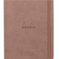 clairefontaine rhodiarama creation dot goalbook a5 rosewood 194444c