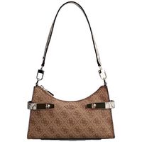 guess bolso de mano zadie logo top zip shldr para mujer