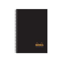 rhodia black a5 wirebound business book 3 pack