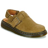 dr martens zuecos jorge muted olive tumbled nubuckehsuede para mujer