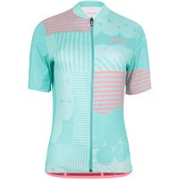 santini camisa giada optic - ss jersey for lady para mujer