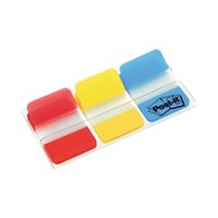 post it index strong 25mm assorted red yellow and blue