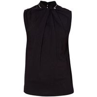 liu jo blusa top con nudo para mujer