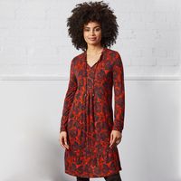 nomads lenzing ecovero gathered tunic dress