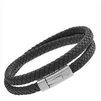 emporio armani pulseras egs2176040-black para hombre