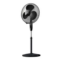 taurus greco 16cr elegance ventilador de pie redondo 40w negro