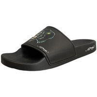 ed hardy chanclas stealth slides - black para hombre