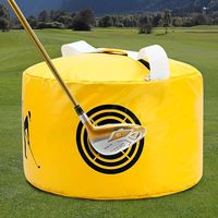 bolsa portatil de golf para golpear - dispositivo de practica de swing multifuncional para hombres mujeres y principiantes - mejora tu juego de golf en cualquier lugar