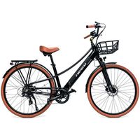 emotorad plymouth bicicleta electrica neumatico cst 700x40c motor 36v 250w bateria 116ah negra