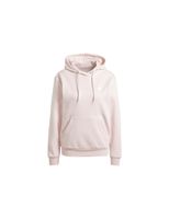 sudadera adidas essentials small logo feel cozy hoodie mujer rosa