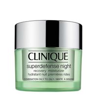 clinique hidratacion superdefense night recovery moisturizer combination oilyolily