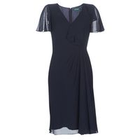 lauren ralph lauren vestido largo cutler cap sleeve day dress para mujer