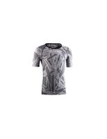 camiseta de running lurbel spirit blur short sleeves gris hielon