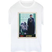 disney camiseta manga larga the mandalorian mtfbwy para mujer