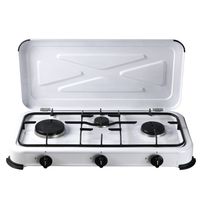 papillon plus cocina de gas portatil 3 zonas