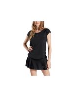 camiseta de fitness ditchil pulse mujer negro