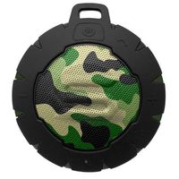 soul storm altavoz bluetooth waterproof camuflaje verde