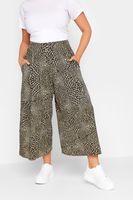 limited collection culottes estampado leopardo mujer curvy y tallas grandes limited collection