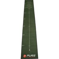 pure2improve alfombra de practica putting de golf 400x66 cm