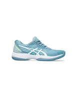 zapatillas de tenis asics solution swift ff clay mujer gris azul