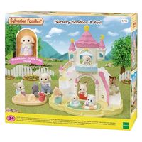 sylvanian caja de arena y piscina