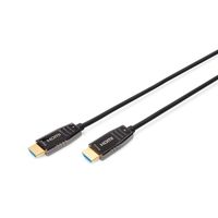 digitus cable de fibra optica hdmi uhd 8k machomacho 30m negro