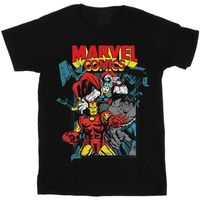 marvel camiseta manga larga bi34734 para mujer