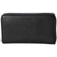 coccinelle bolso wallet black para mujer