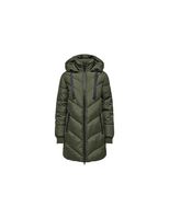 chaqueta larga only jdyskylar padded forest night mujer