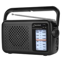 sunstech rps760 radio analogica negra