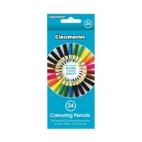 classmaster colouring pencils assorted 24 pack