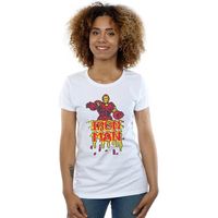 marvel camiseta manga larga bi34712 para mujer