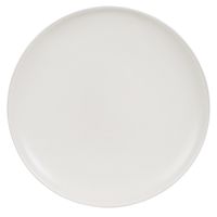 plato llano de gres beige