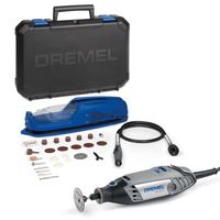 dremel 3000 kit de multiherramienta 130w con eje flexible y 25 accesorios