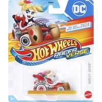 hot wheels coche racerverse harley quinn 164