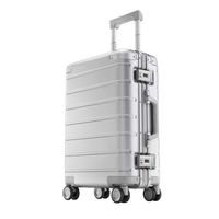 xiaomi metal carry-on maleta con ruedas 20 31l plata