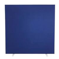 1600w x 1600h upholstered floor standing screen straight - fst1616srb